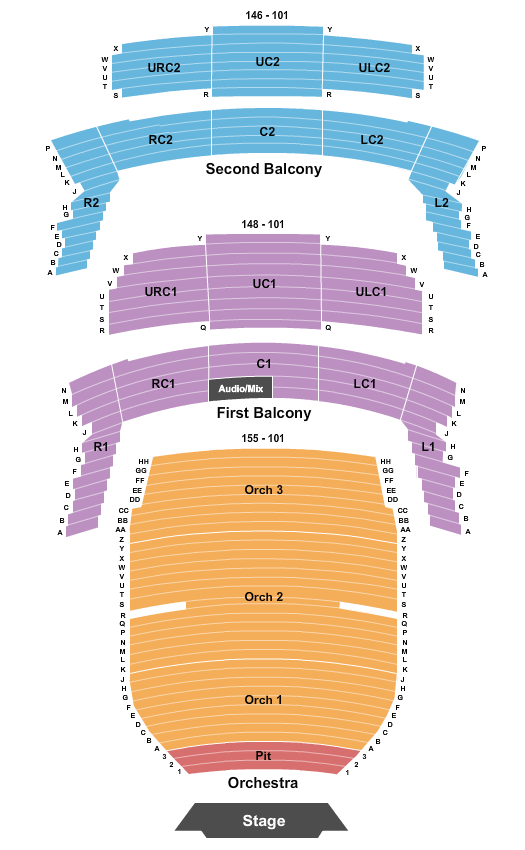 Bass Concert Hall Beetlejuice Seating Chart